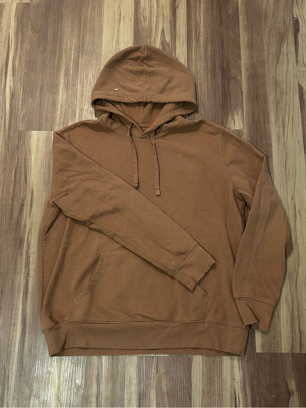 Goodfellow & Co Rust Brown Hooded Pullover